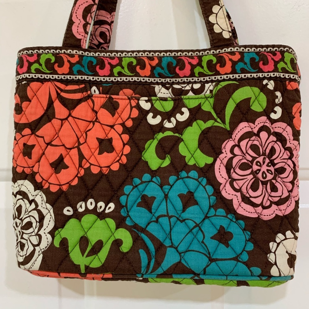 Vera Bradley Small Tote Handbag in Lola - Retired